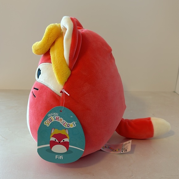 🌸💖 NWT Squishmallows FiFi Plush – Yellow Headband & Bow 💖🌸 - Picture 4 of 11